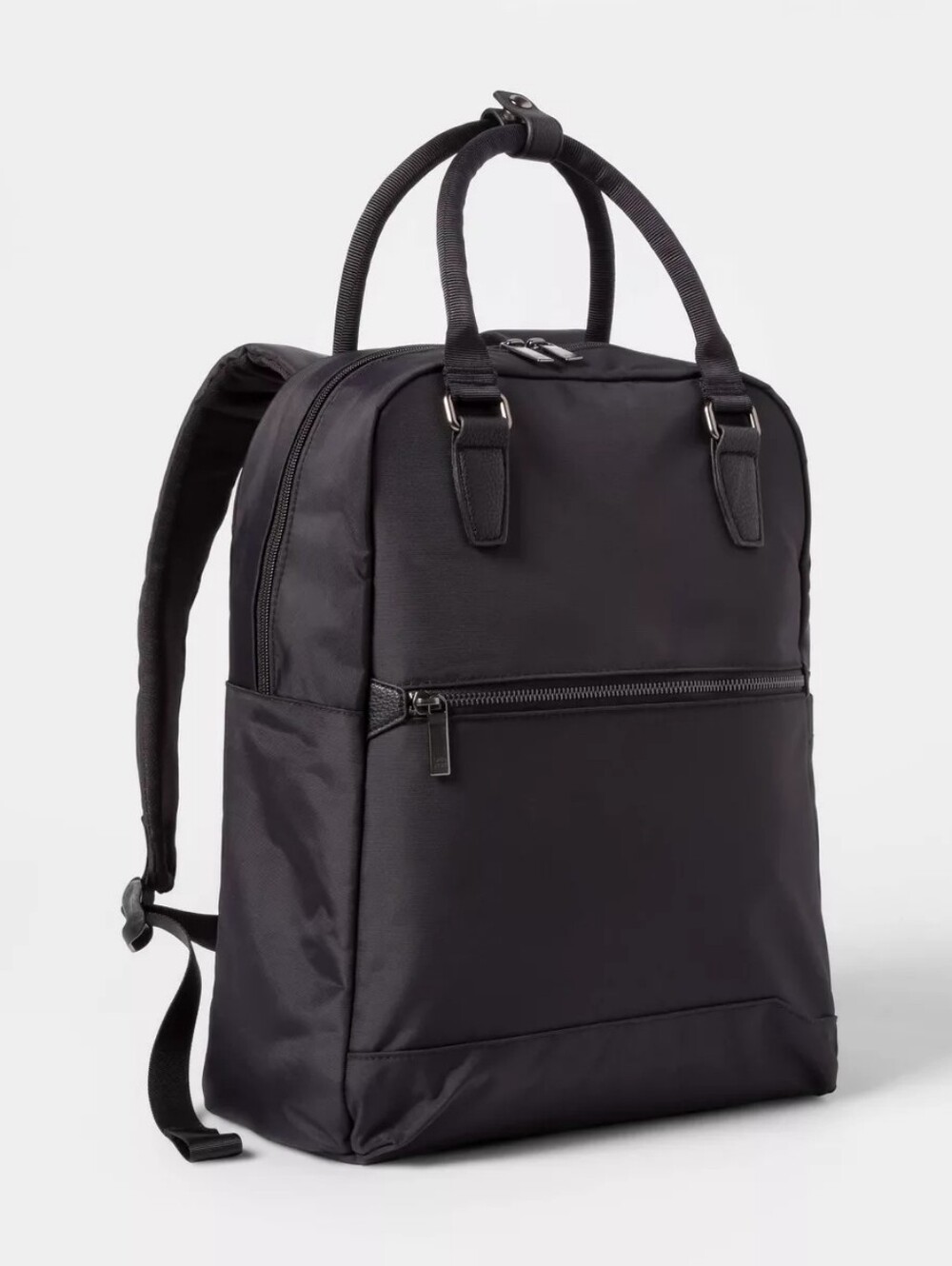 16" Laptop Backpack - Open Story  Black: Fits 15" Laptop Unisex